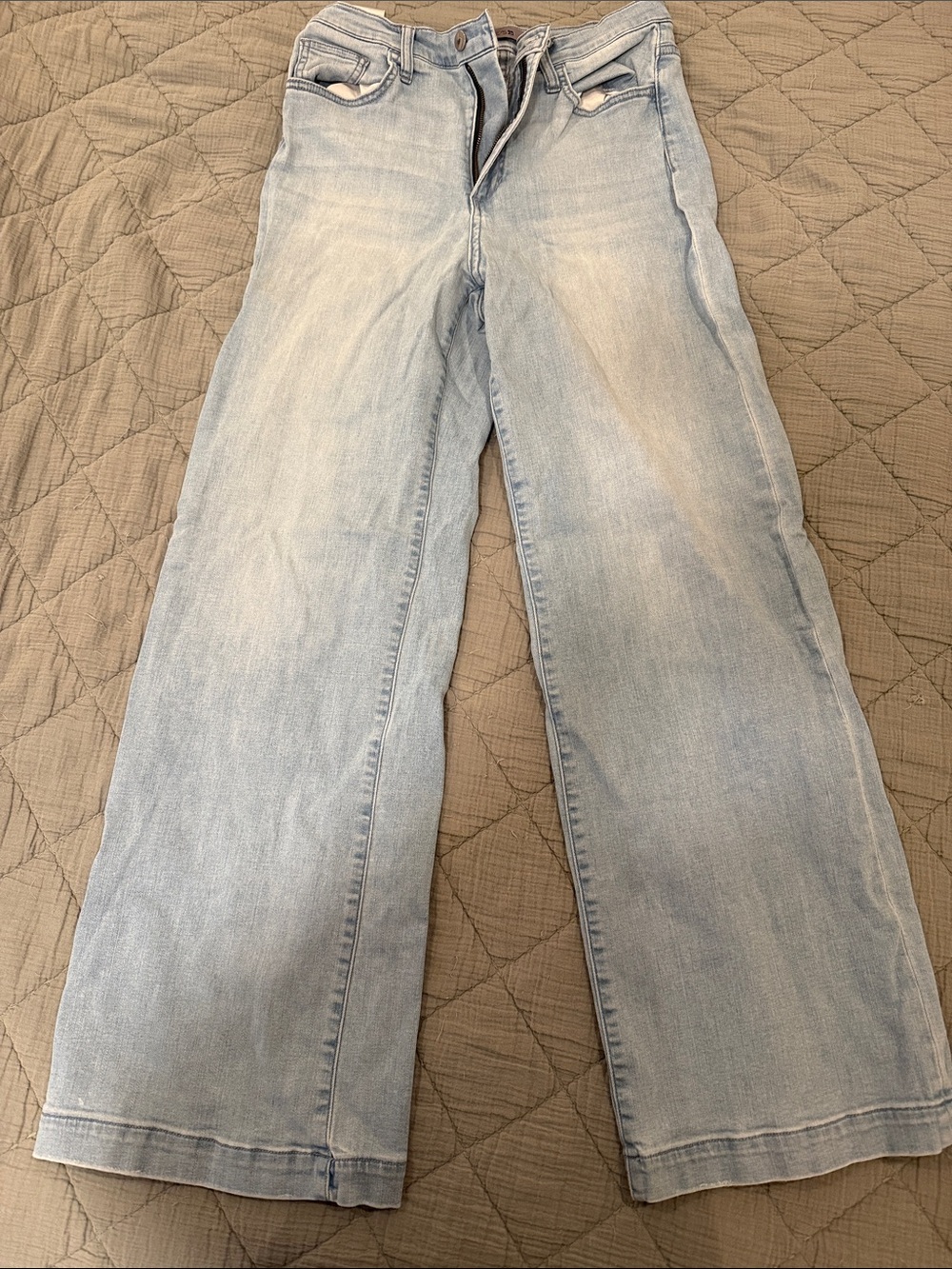 Joe's Jeans Light Blue Wide Leg Denim